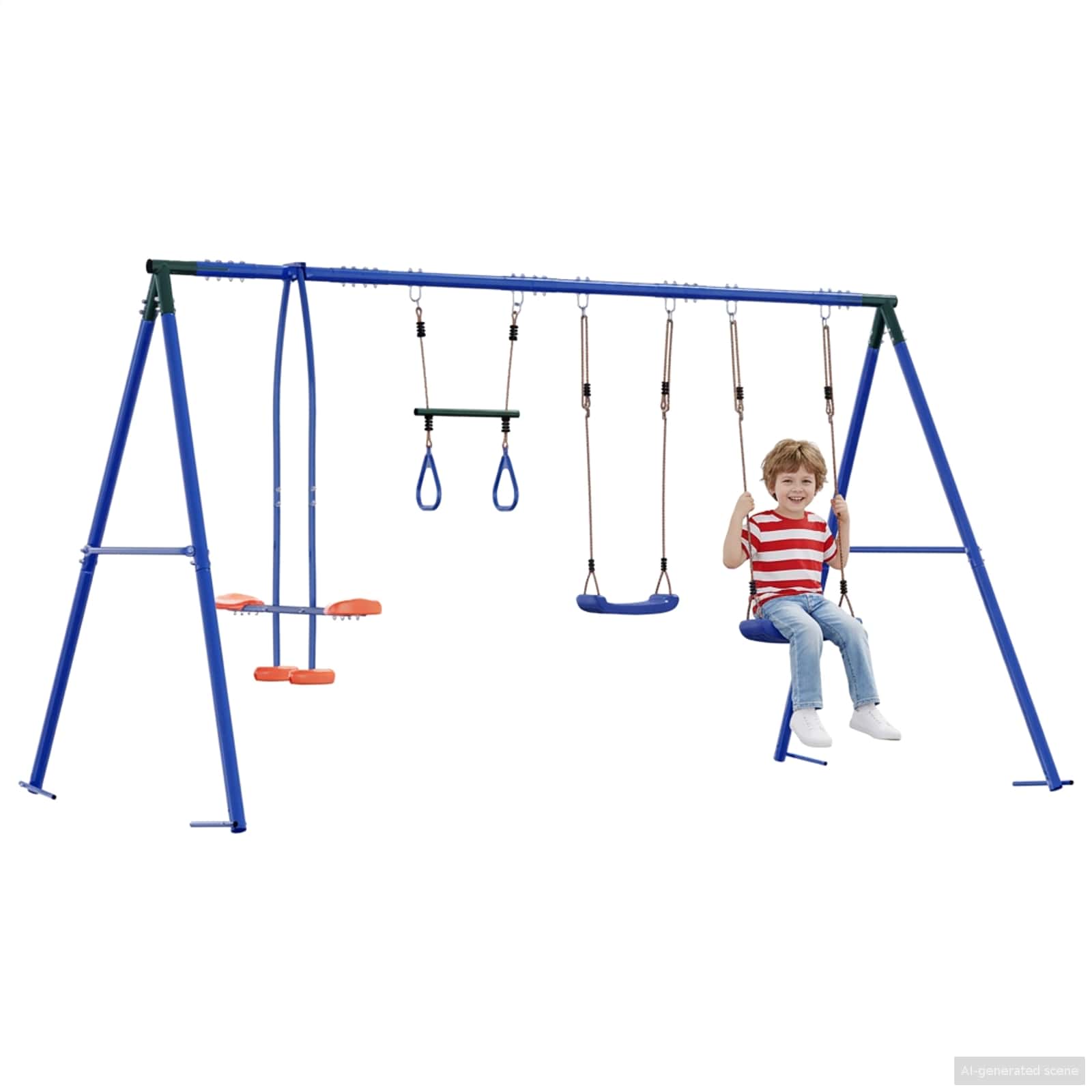 Schaukel-Set mit 2 Schaukelsitzen