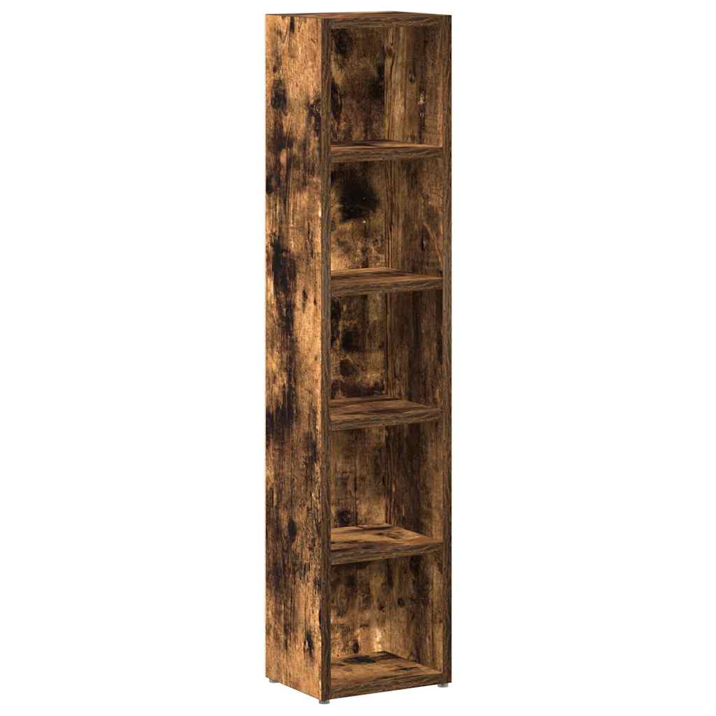 CD-Regale 2 Stk. Weiß 21x16x93,5 cm Holzwerkstoff