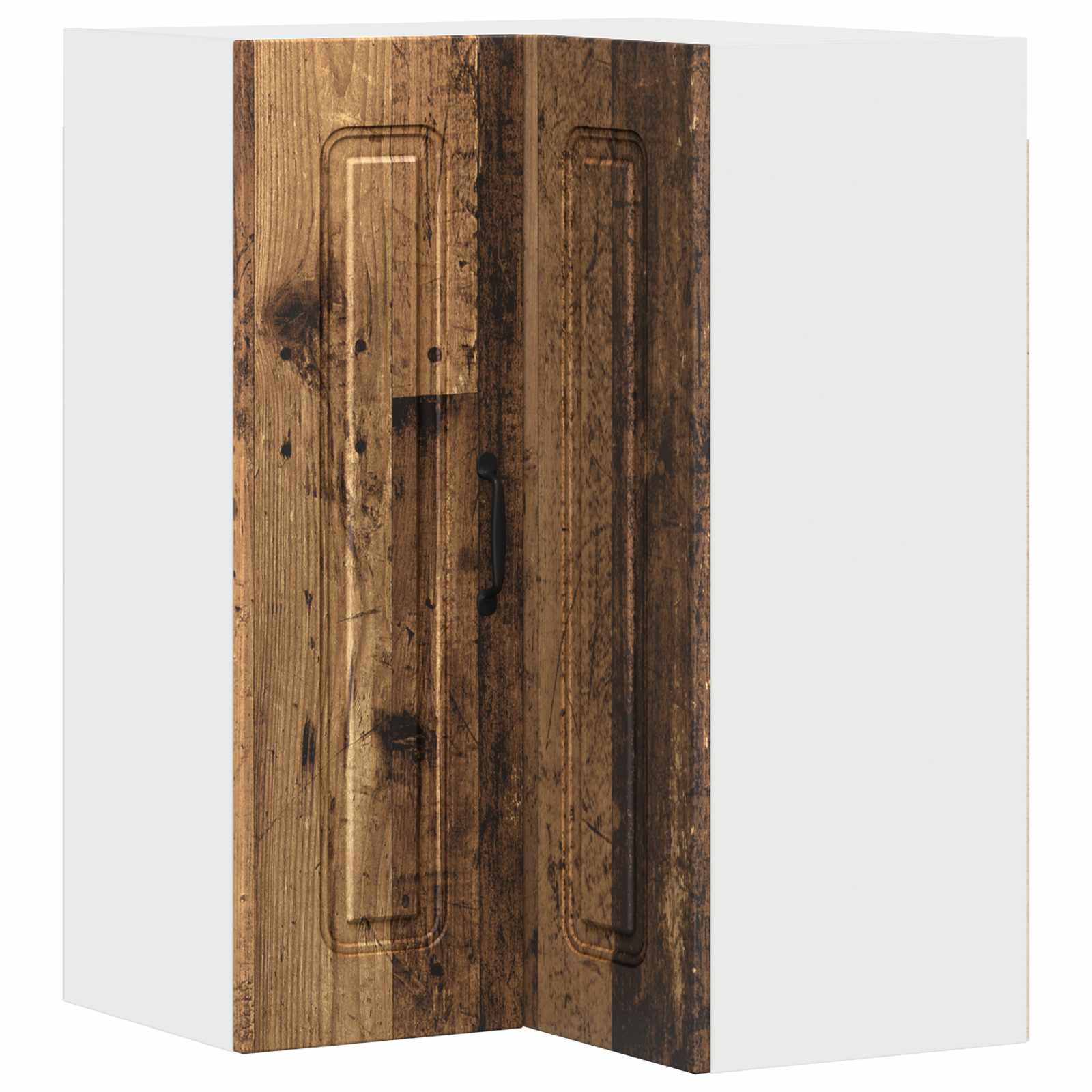 Herdumbauschränke 2 Stk. Kalmar Weiß Holzwerkstoff