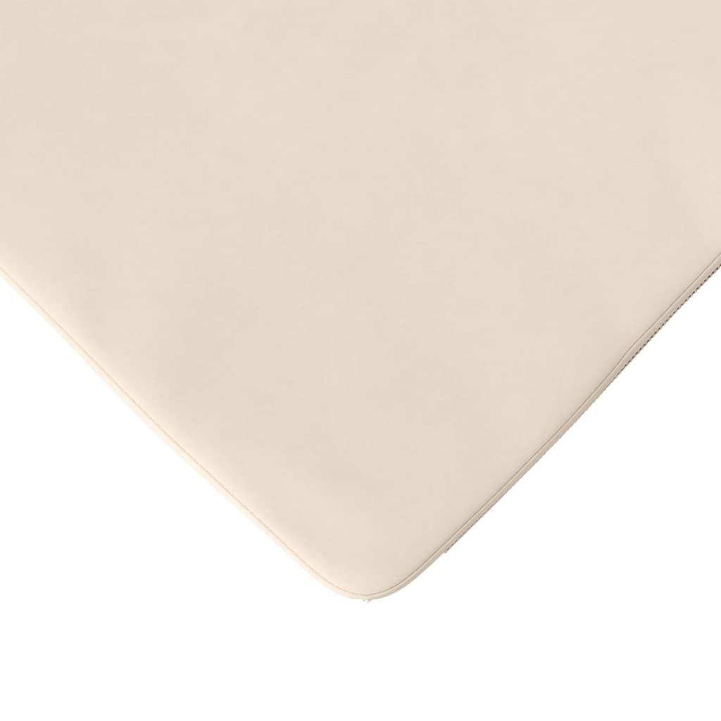 Sitzkissen 4 pcs Taupe 40 x 40 x 3 cm Mikrofaserstoff