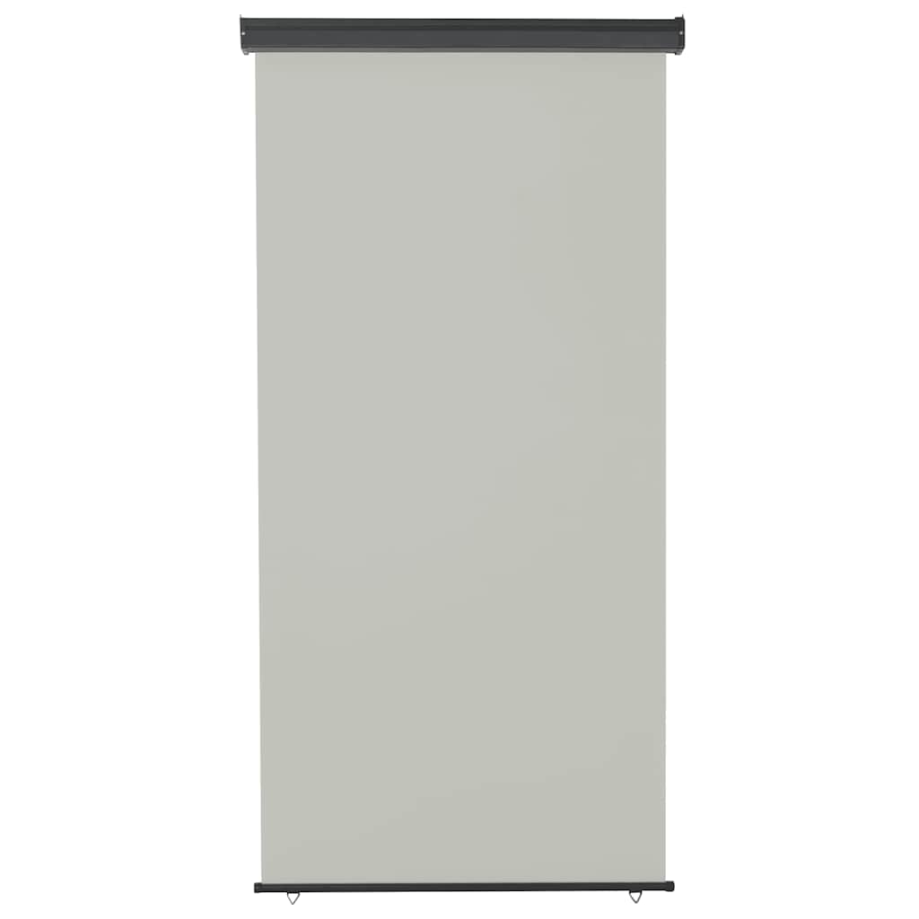Balkon Seitenmarkise 60 x 250 cm 100% Polyester Eisen Stahl