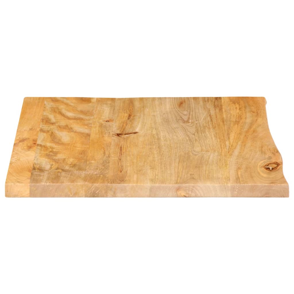 Wandregal 40x20x2,5 cm Rechteckig Massivholz Akazie Baumkante