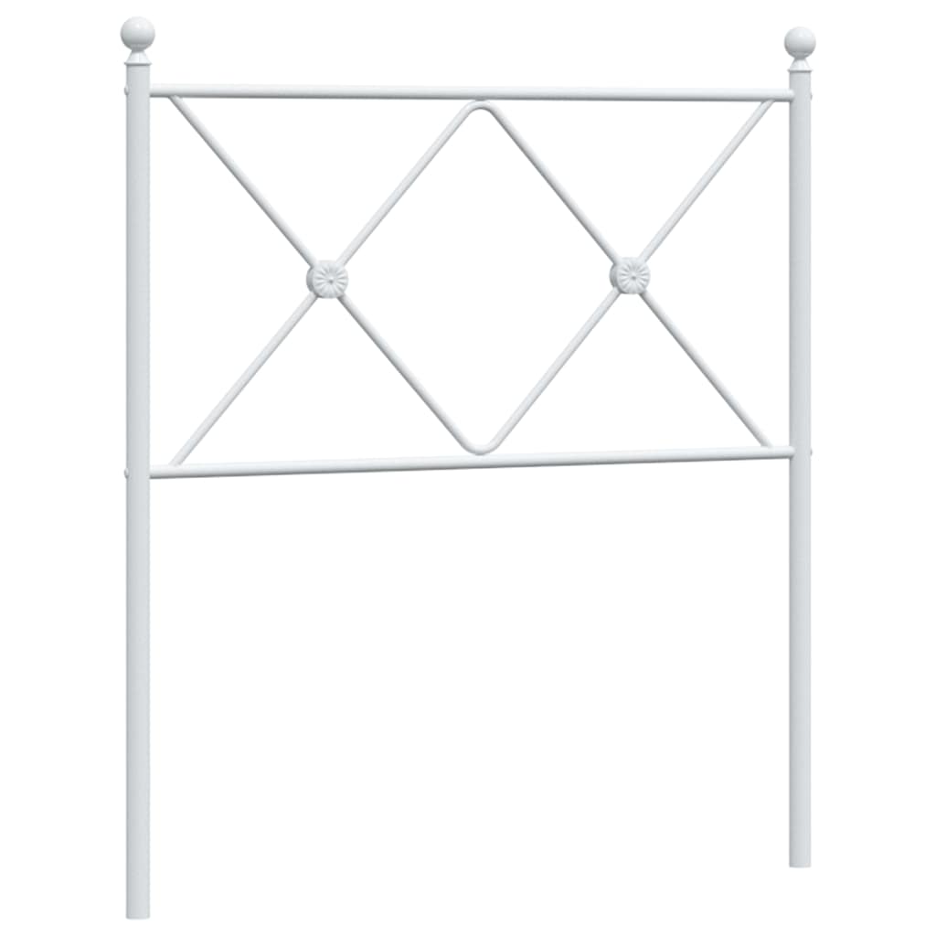 Ersatz-Kopfteil Metall Schwarz 75 cm