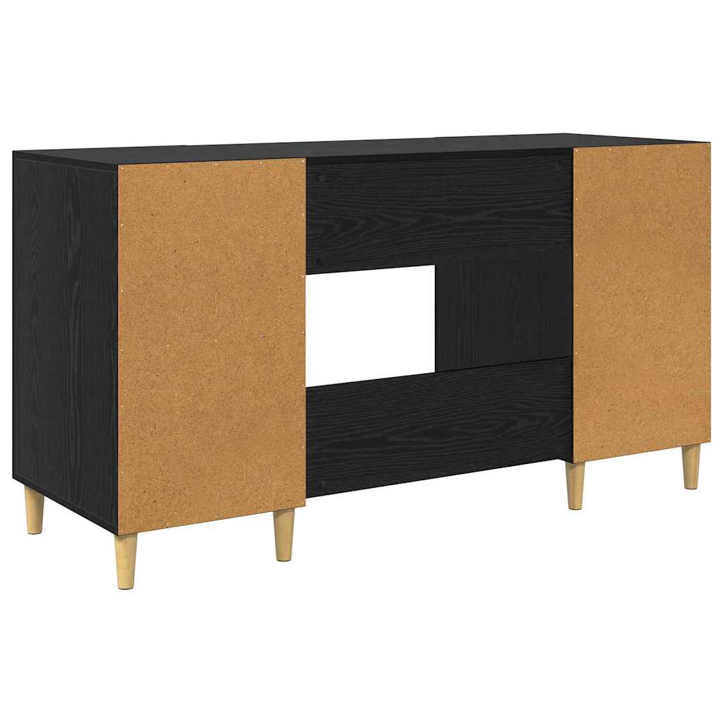Schreibtisch Weiß 140x50x75 cm Holzwerkstoff
