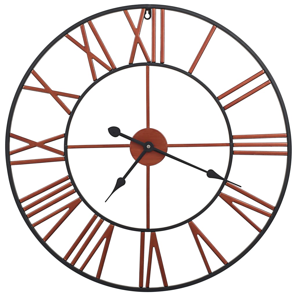 Wanduhr Metall 40 cm Golden