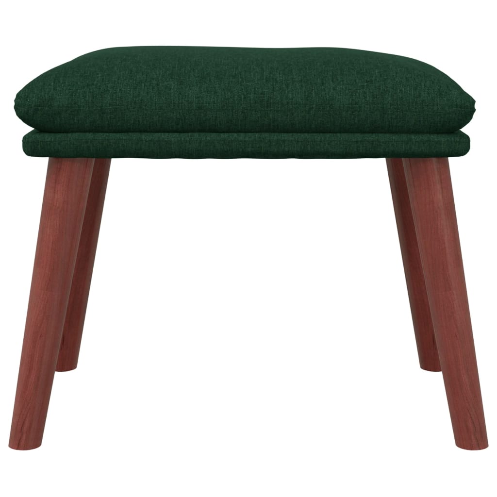 Fußhocker Hellgrau 45x29,5x35 cm Stoff