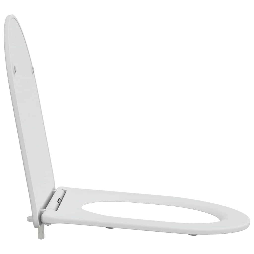 Toilettensitz Anthrazit 47 x 36 x 3,4 cm Duroplast