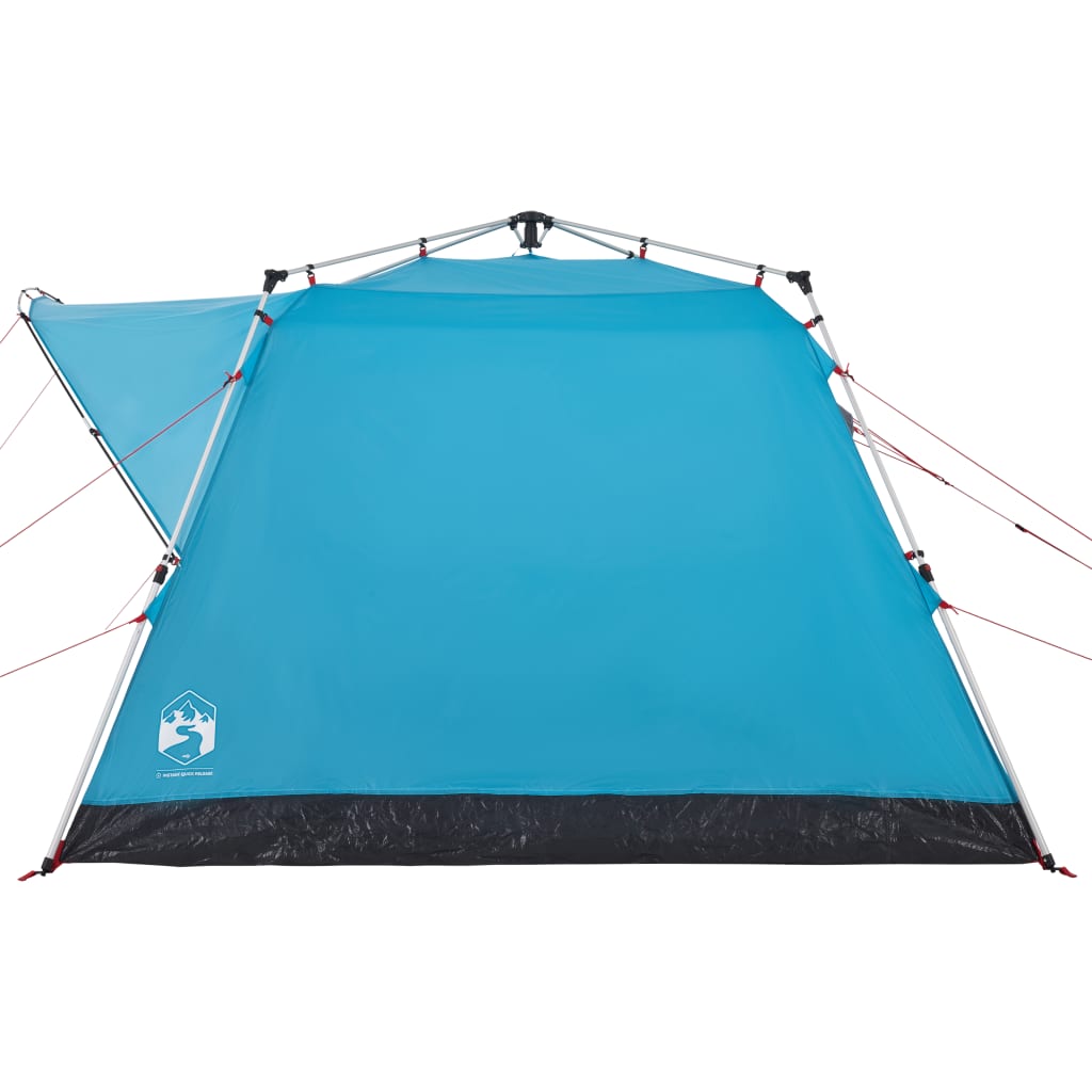 Campingzelt 4 Personen Grün Quick Release