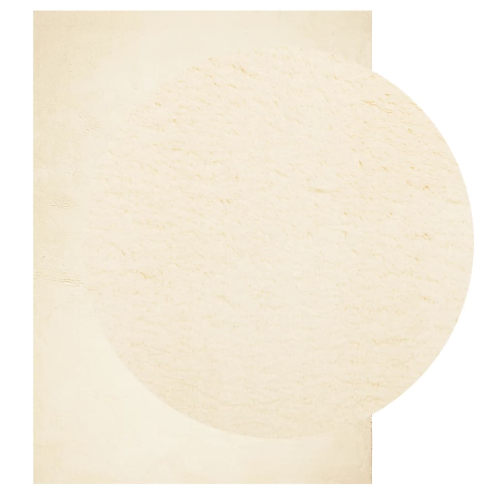 Teppich HUARTE Kurzflor Weich und Waschbar Anthrazit 60x110 cm