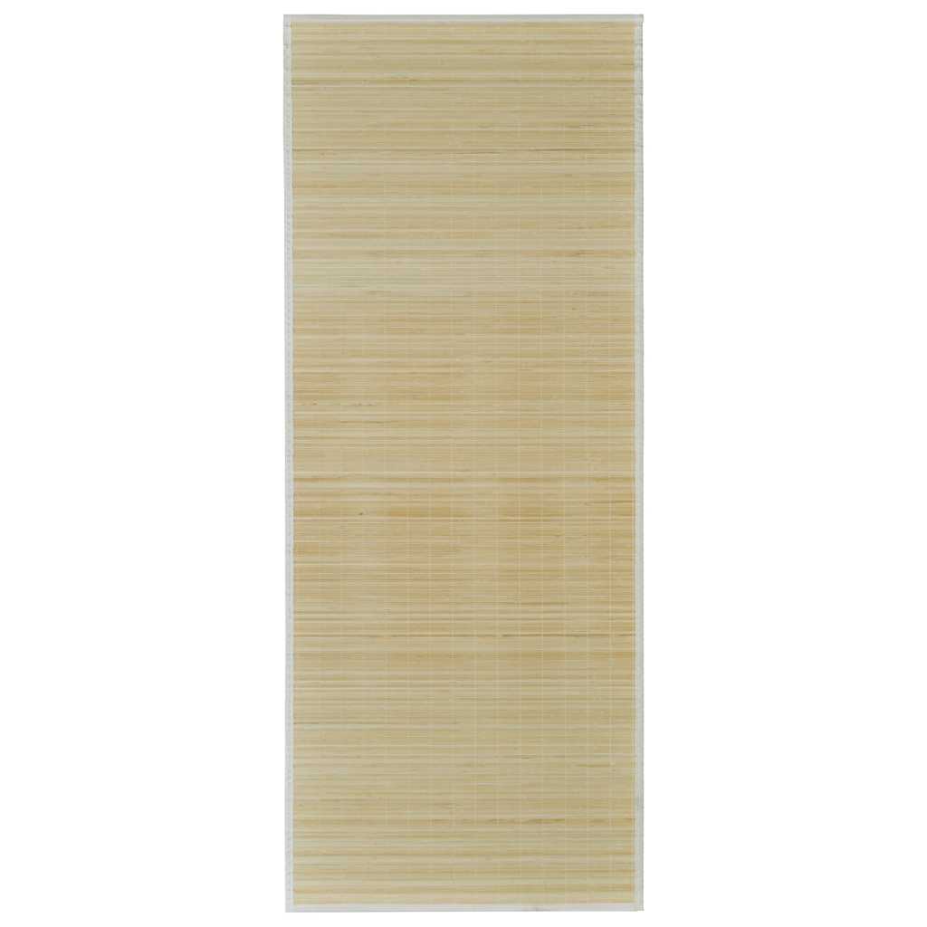 Teppich Bambus Natur Rechteckig 80x200 cm