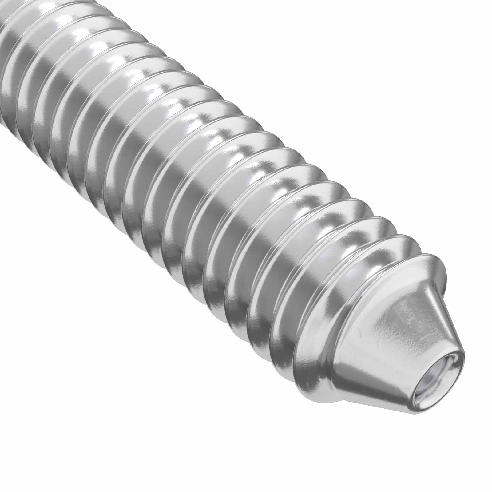 Möbel-Schrauben 2 pcs Silber M6 x 60 mm Stahl