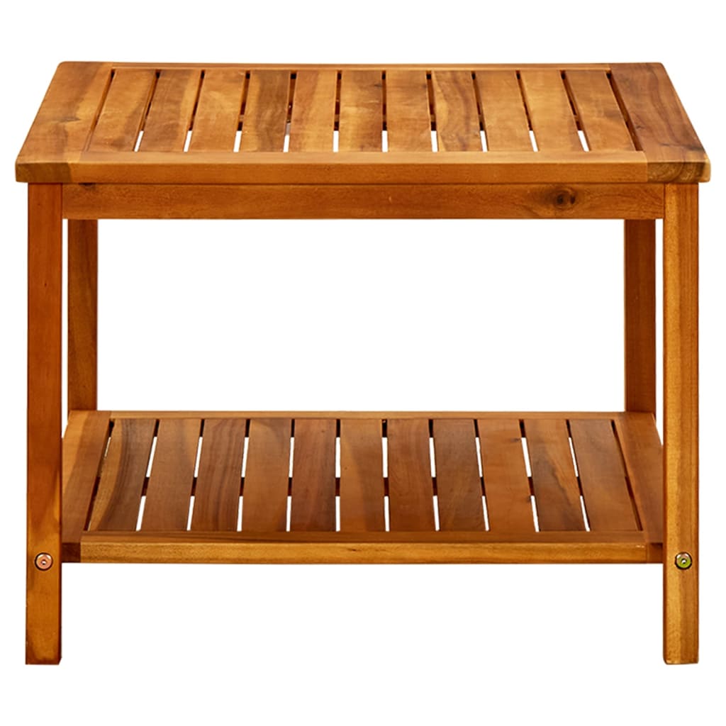 Beistelltisch Öl-Natur 70 x 40 x 45 cm Massivholz Akazie