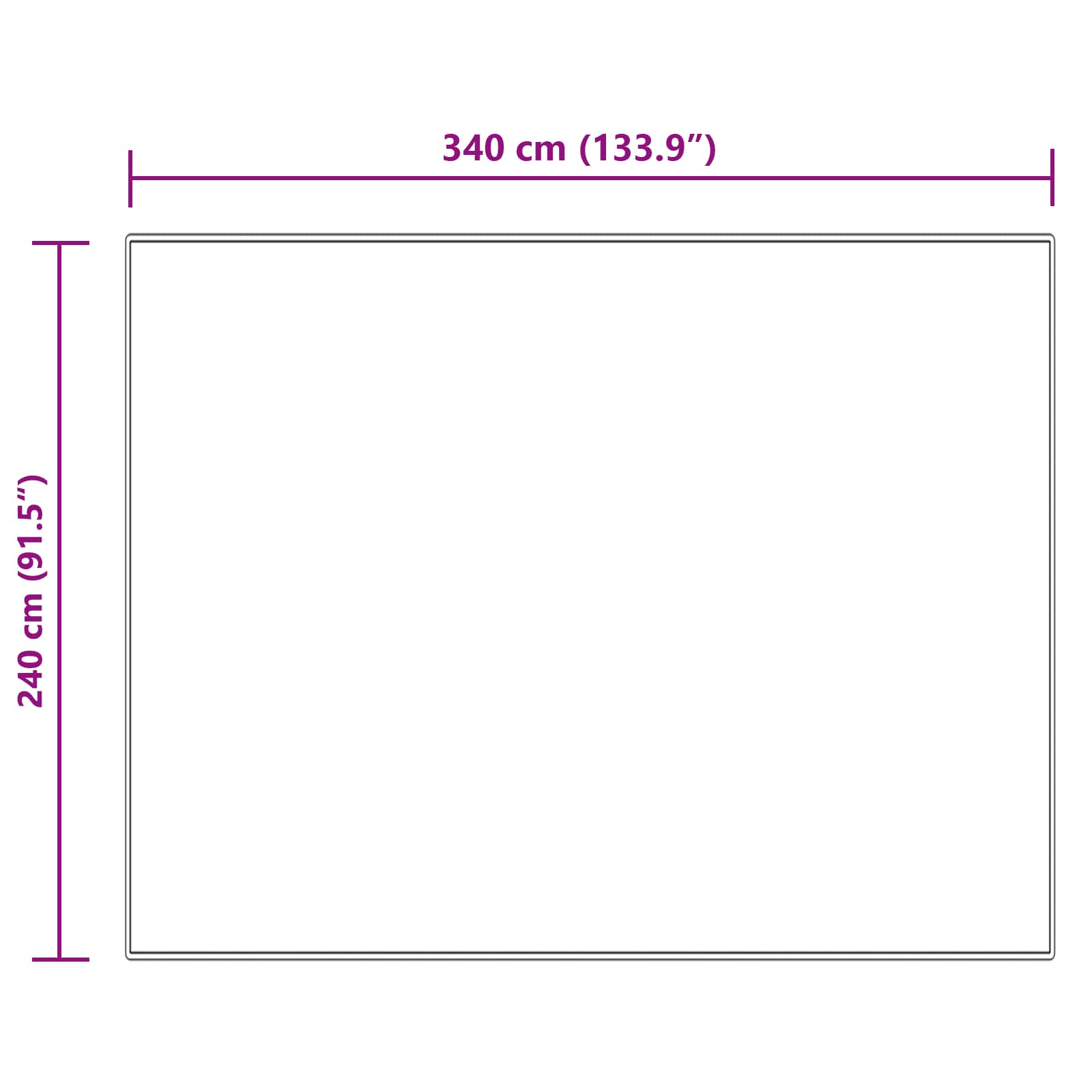 Teppich aus Kunstschaffell TAFALLA Weiß 60 x 110 cm Polyester