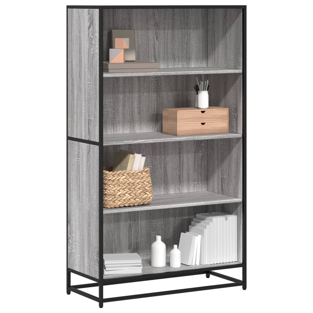 Bücherregal Schwarz 60x35x139 cm Holzwerkstoff
