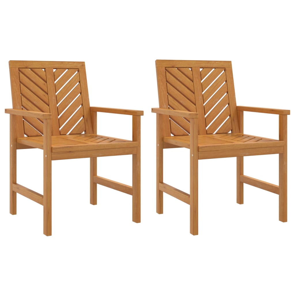 Esszimmerstuhl 6 pcs Natur Massivholz Akazie