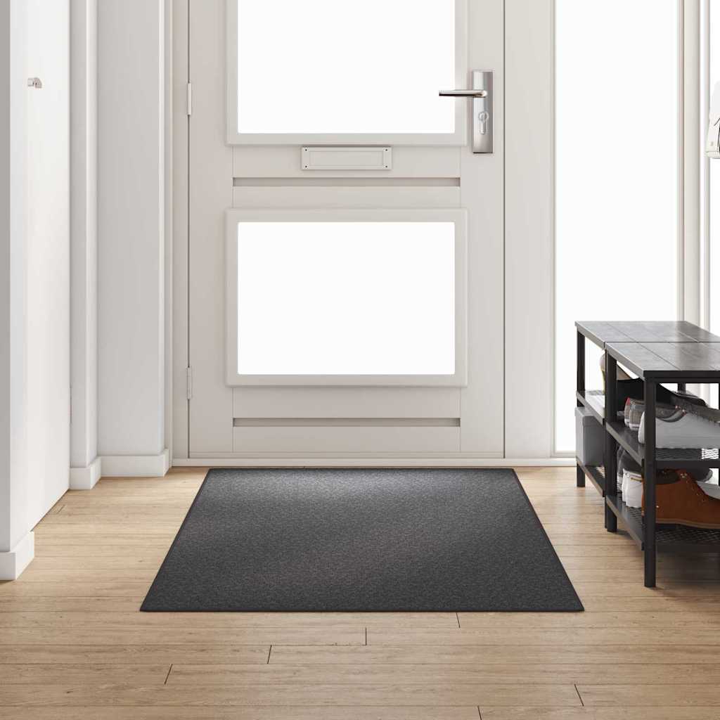 Teppichläufer Anthrazit 80 x 500 cm 100% Polypropylen