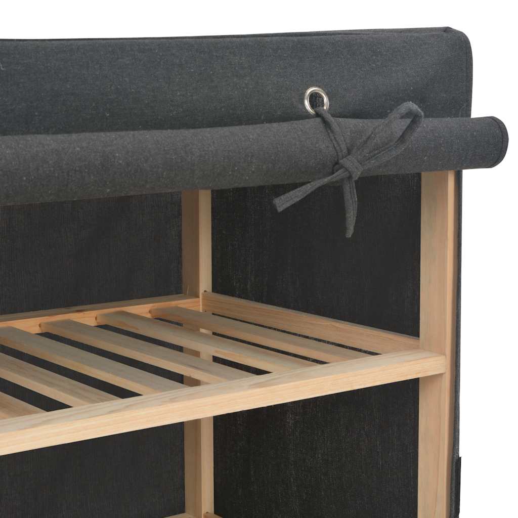 Kleiderschrank Weiß 200 x 40 x 170 cm Stoff