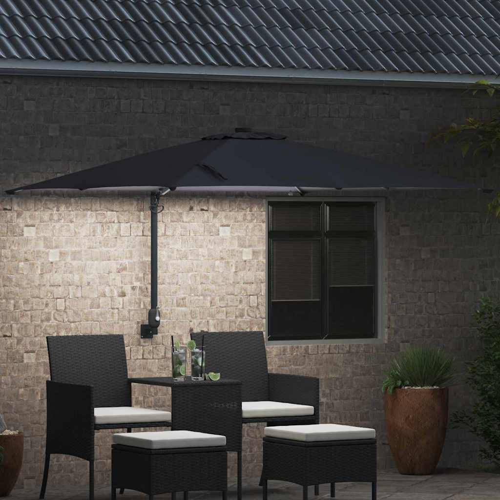 Garten-Sonnenschirm Sand 248,5 x 247,5 x 160 cm