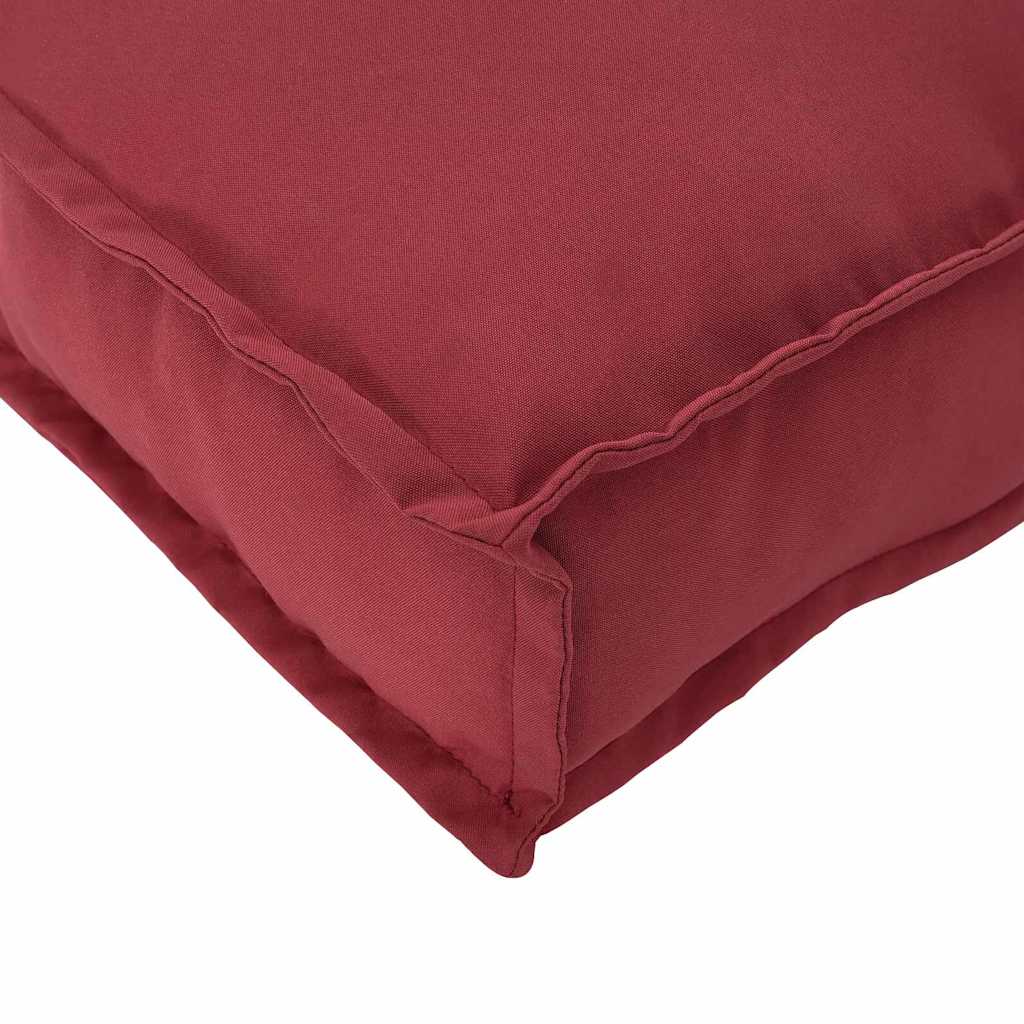Kissen Anthrazit 80 x 40 x 12 cm Oxford-Stoff