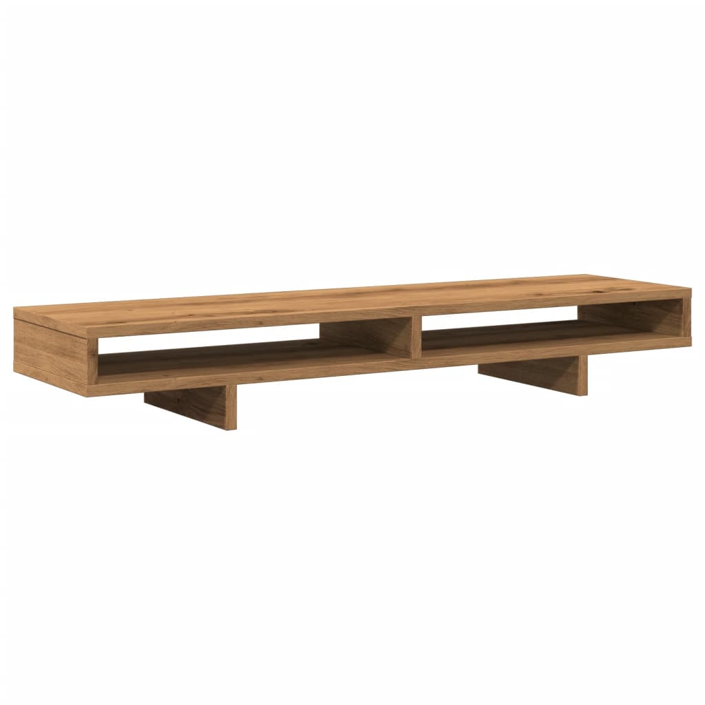 Monitor Halterung Schwarz 100 x 27 x 15 cm Holzwerkstoff