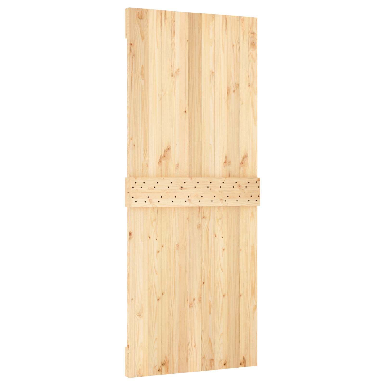 Tür NARVIK Natur 80 x 210 cm Massivkiefer