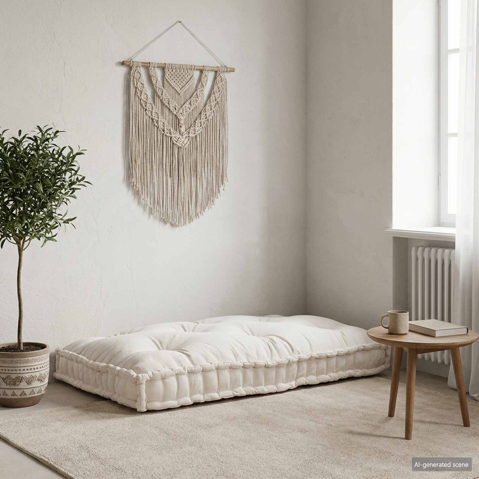 Palettensofa-Auflage Mehrfarbig Stoff Patchwork