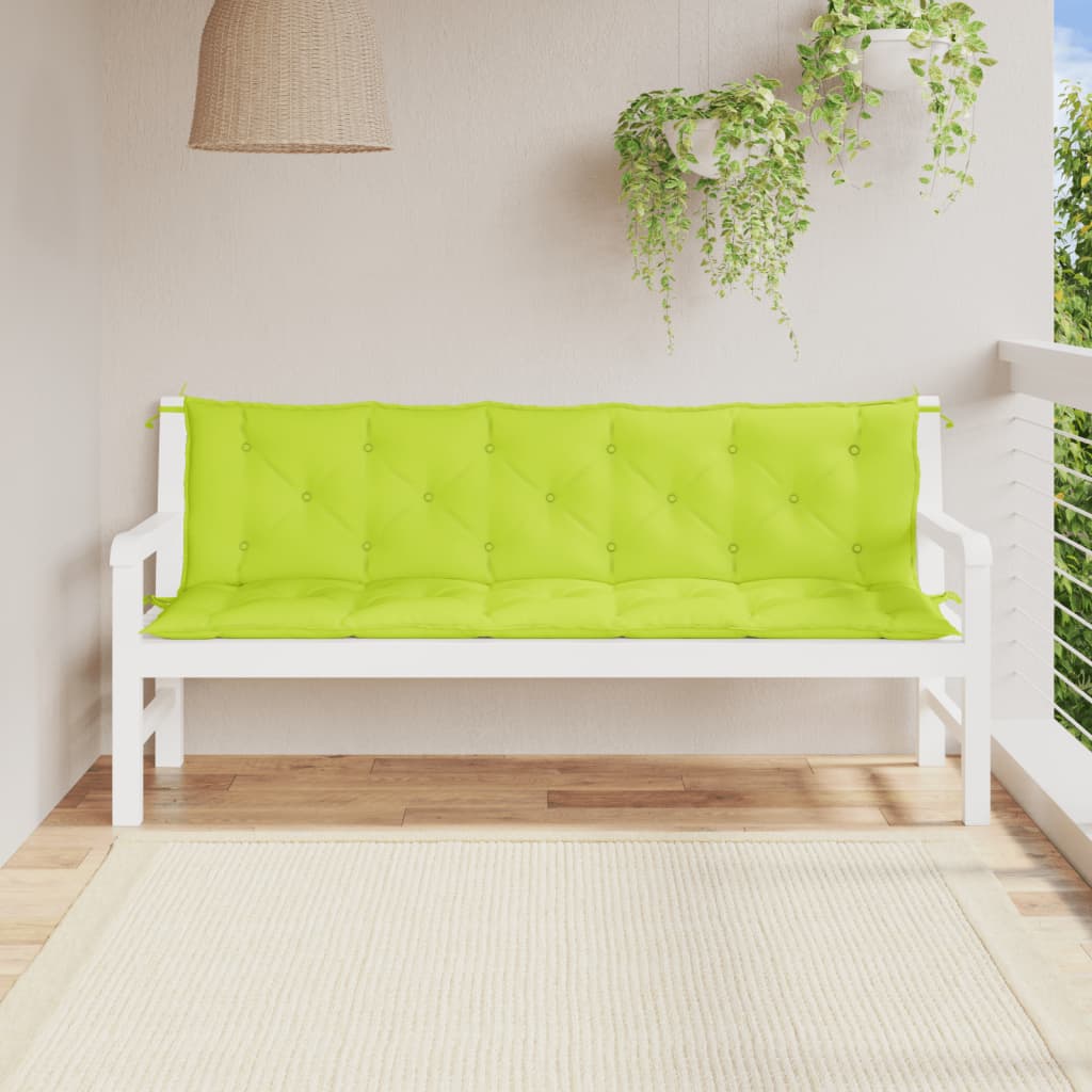 Gartenbank-Auflagen 2 Stk. Königsblau 100x50x7 cm Oxford-Gewebe