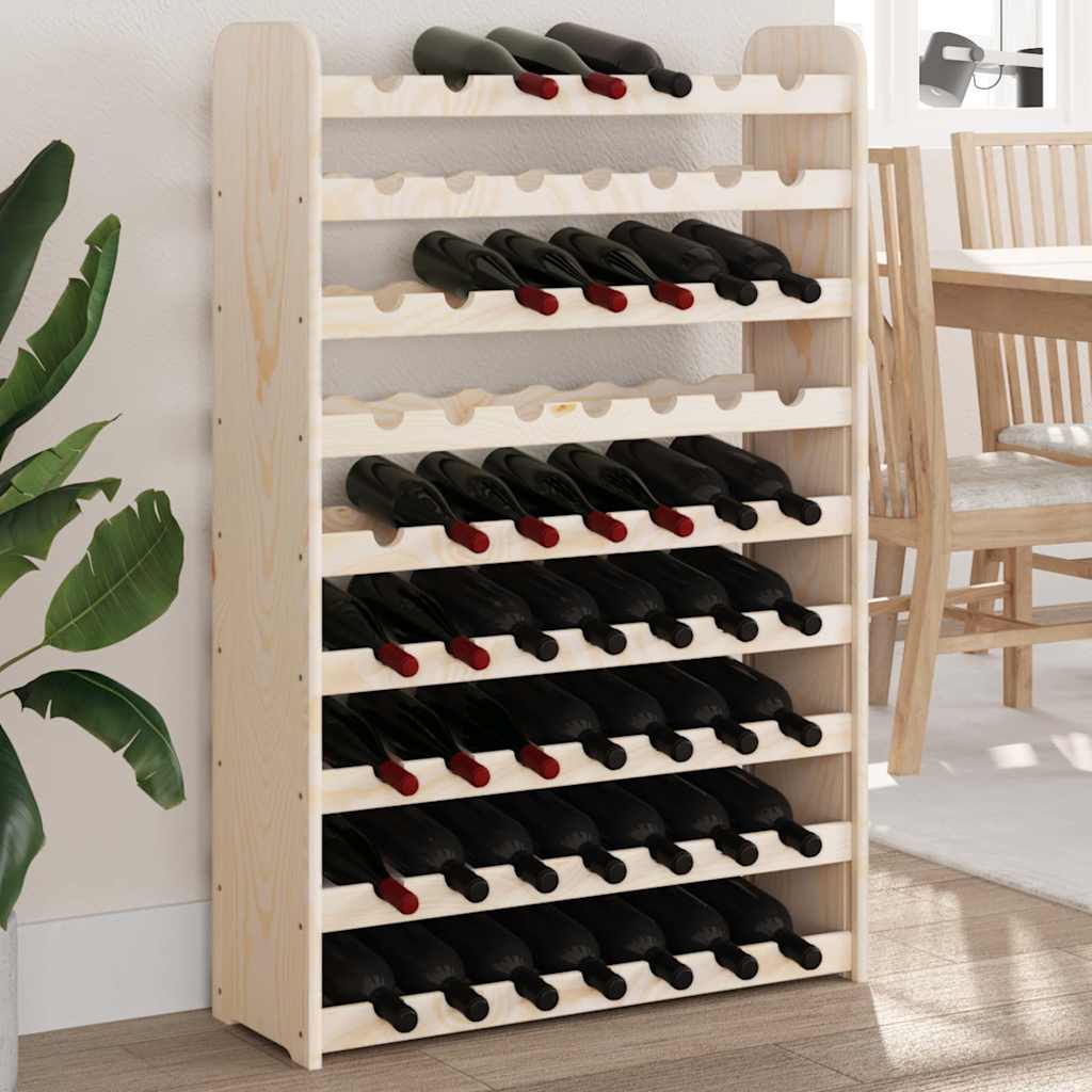 Weinregal 33x25x37 cm Massivholz Kiefer