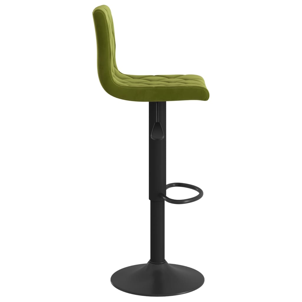 Barhocker 2 Stk. Creme Samt