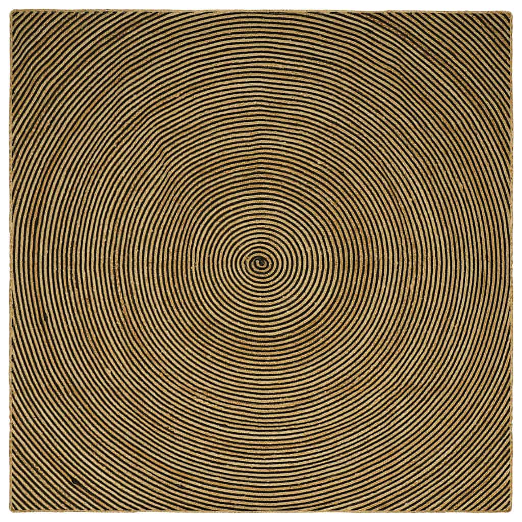 Bereichsteppiche Weiß 60 x 110 cm Jute