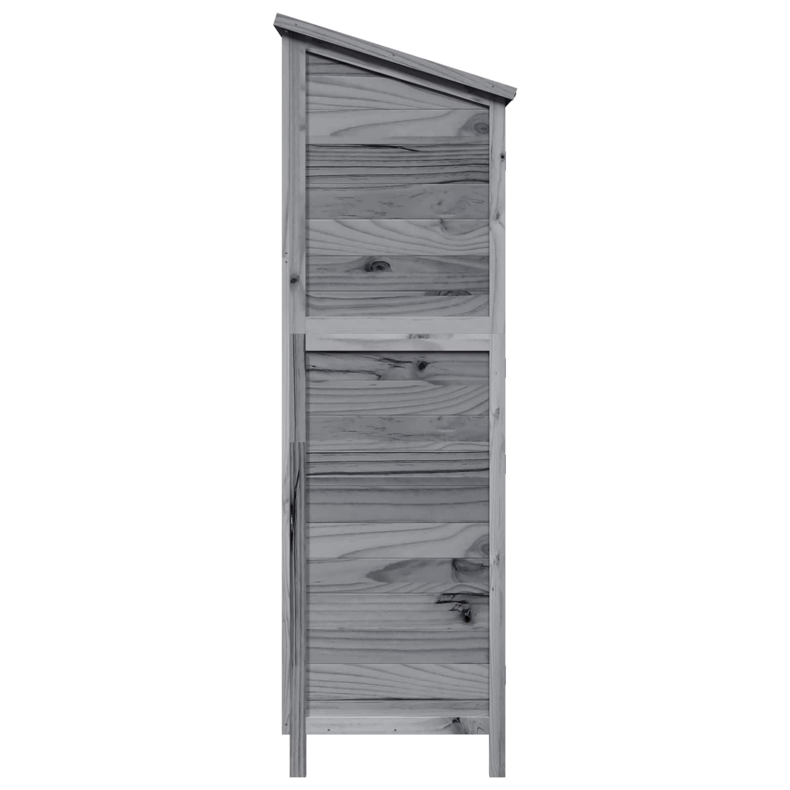 Gartenschuppen Natur 59 x 56 x 113,5 cm Massivholz aus Fichte
