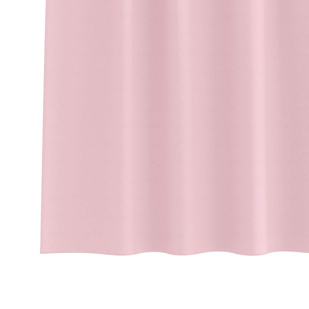Verdunkelungs-Vorhänge mit Ringen 2 pcs Beige 140 x 140 cm