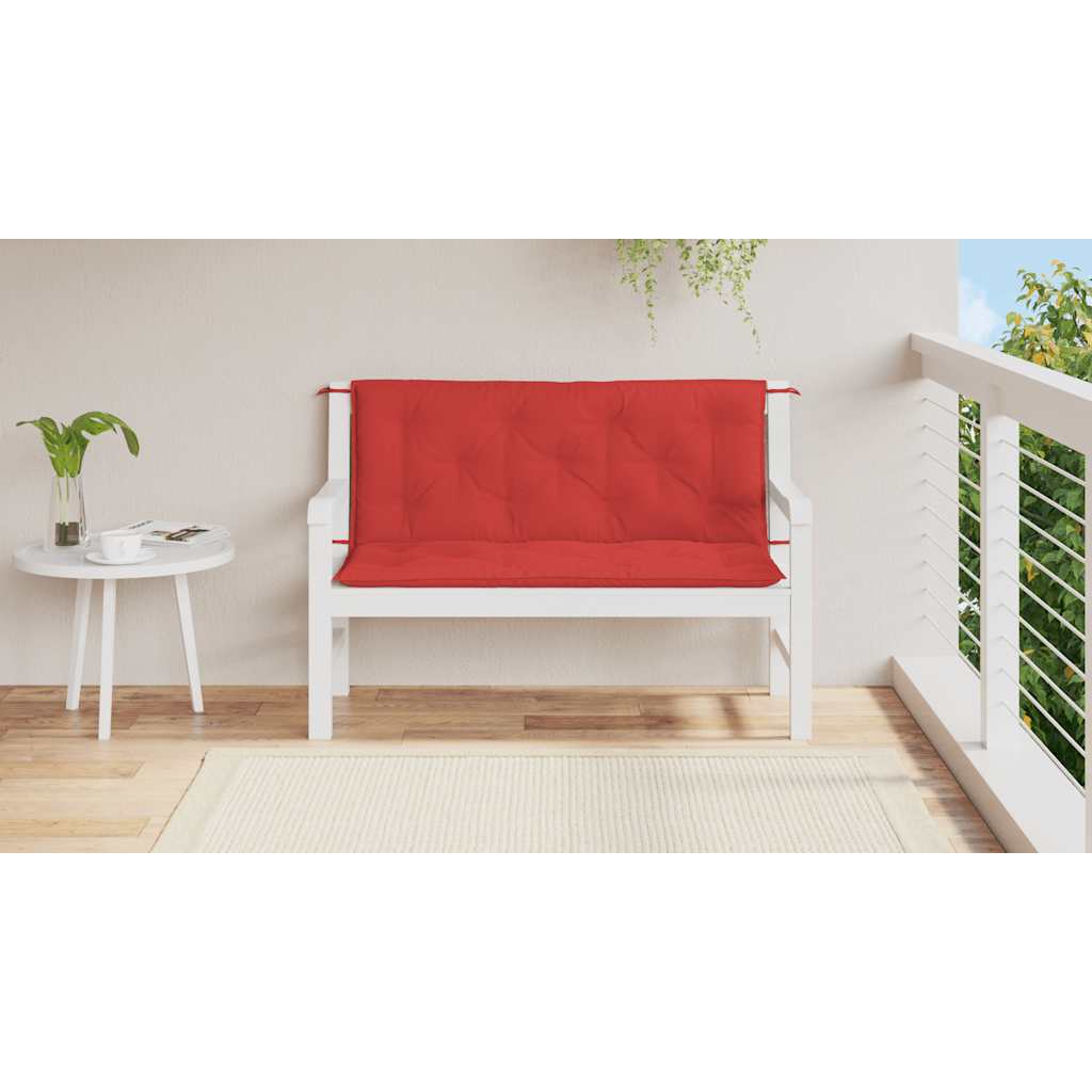 Gartenbank-Auflage Anthrazit 100x(50+50)x7 cm Oxford-Gewebe