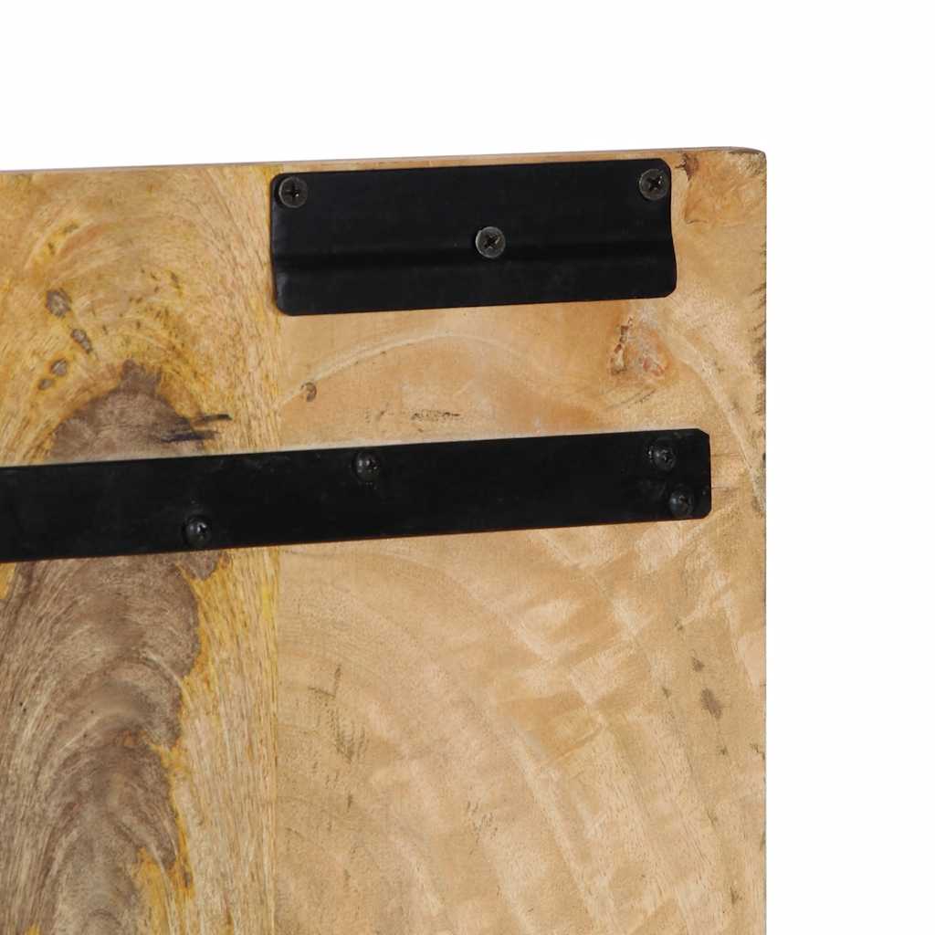 Kopfteil Mehrfarbig 160 cm Massivholz Altholz