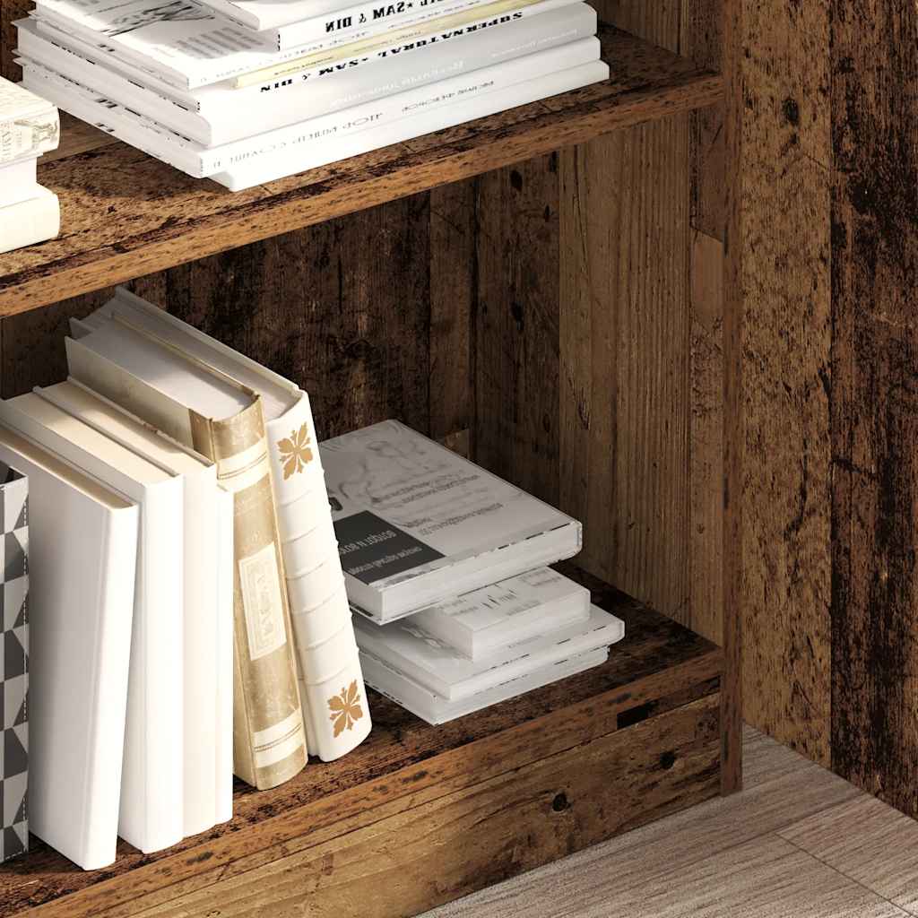 Bücherregal Weiß 40x24x75 cm Holzwerkstoff
