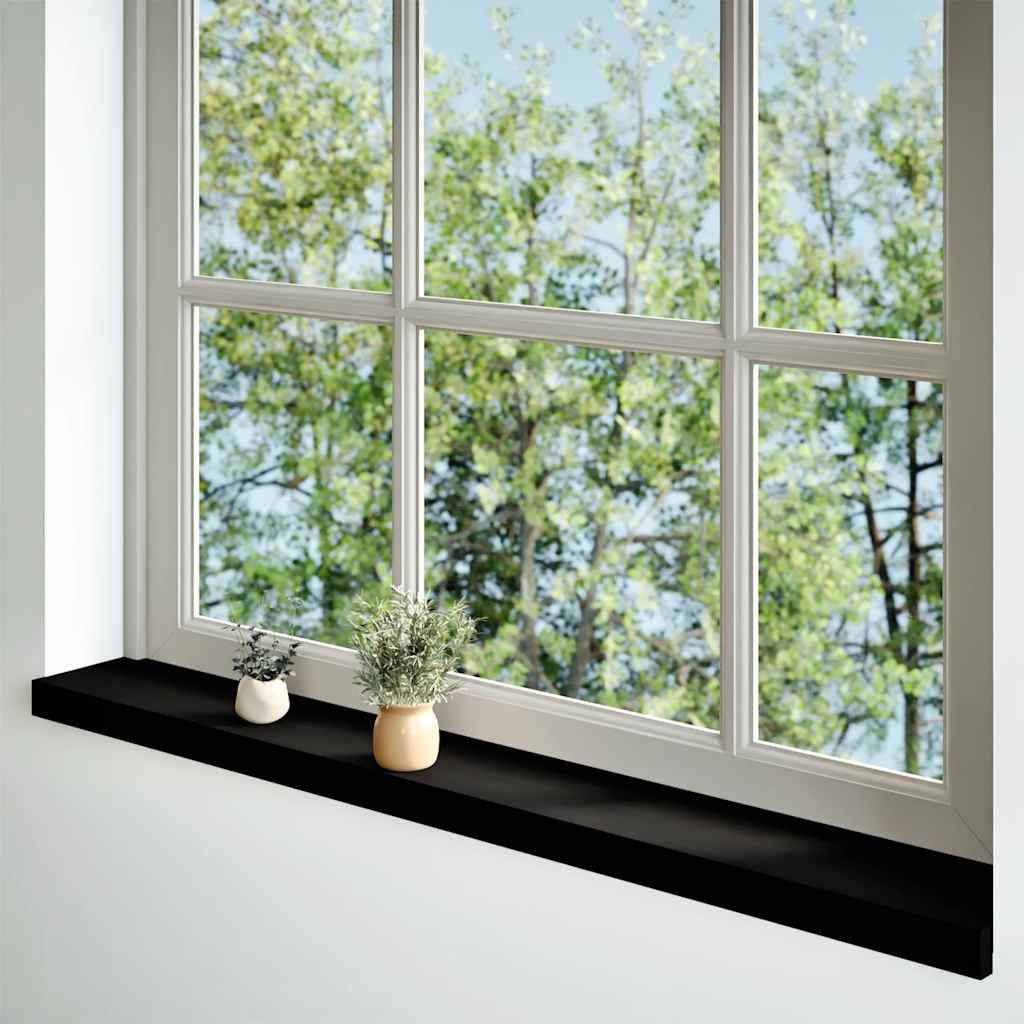 Fensterbänke 2 Stk. Unbehandelt 160x25x2 cm Massivholz Eiche