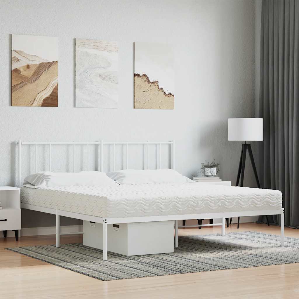 Schaumstoffmatratze Weiß 80x200 cm Härtegrad H2 H3