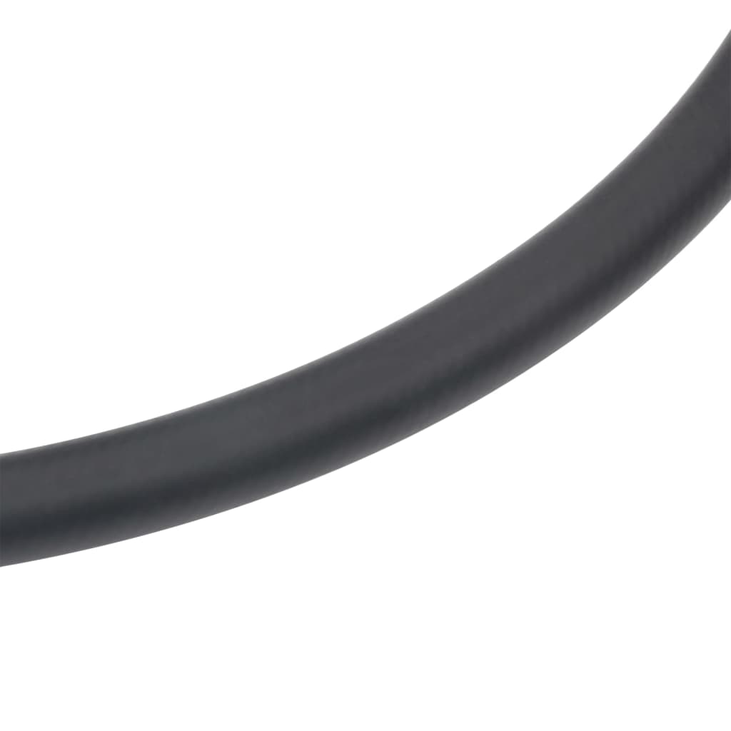 Hybrid-Luftschlauch Schwarz 0,6" 20 m Gummi und PVC