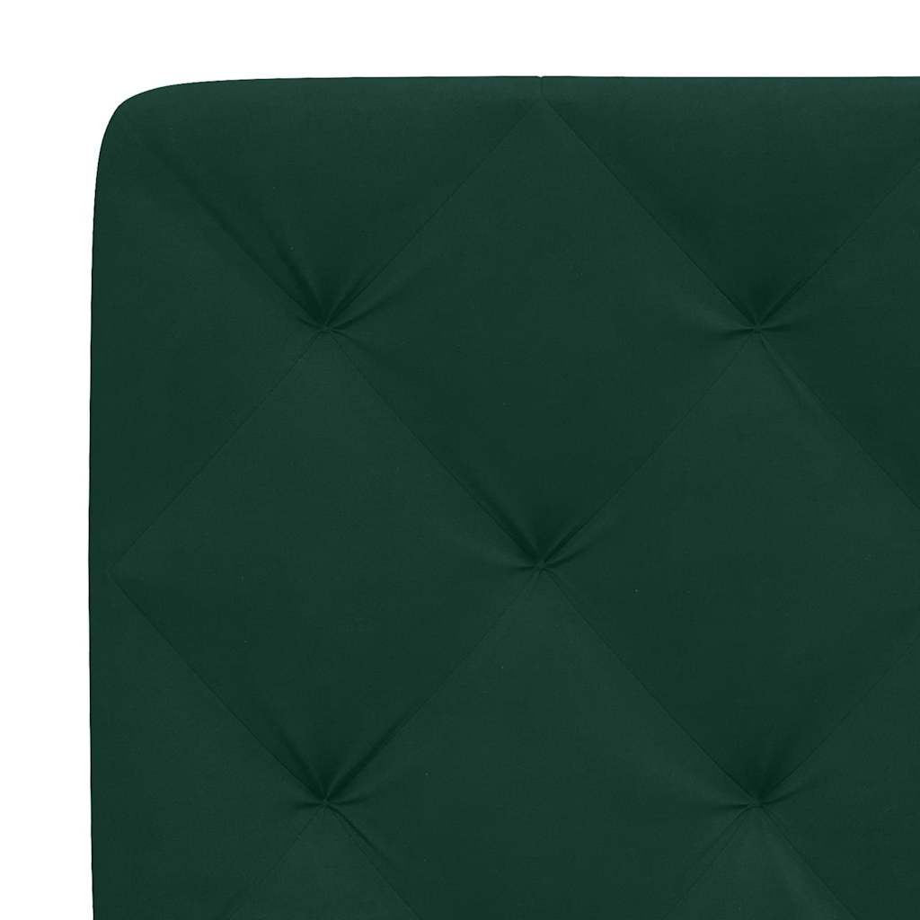 Bett mit Matratze Hellgrau 80x200 cm Samt