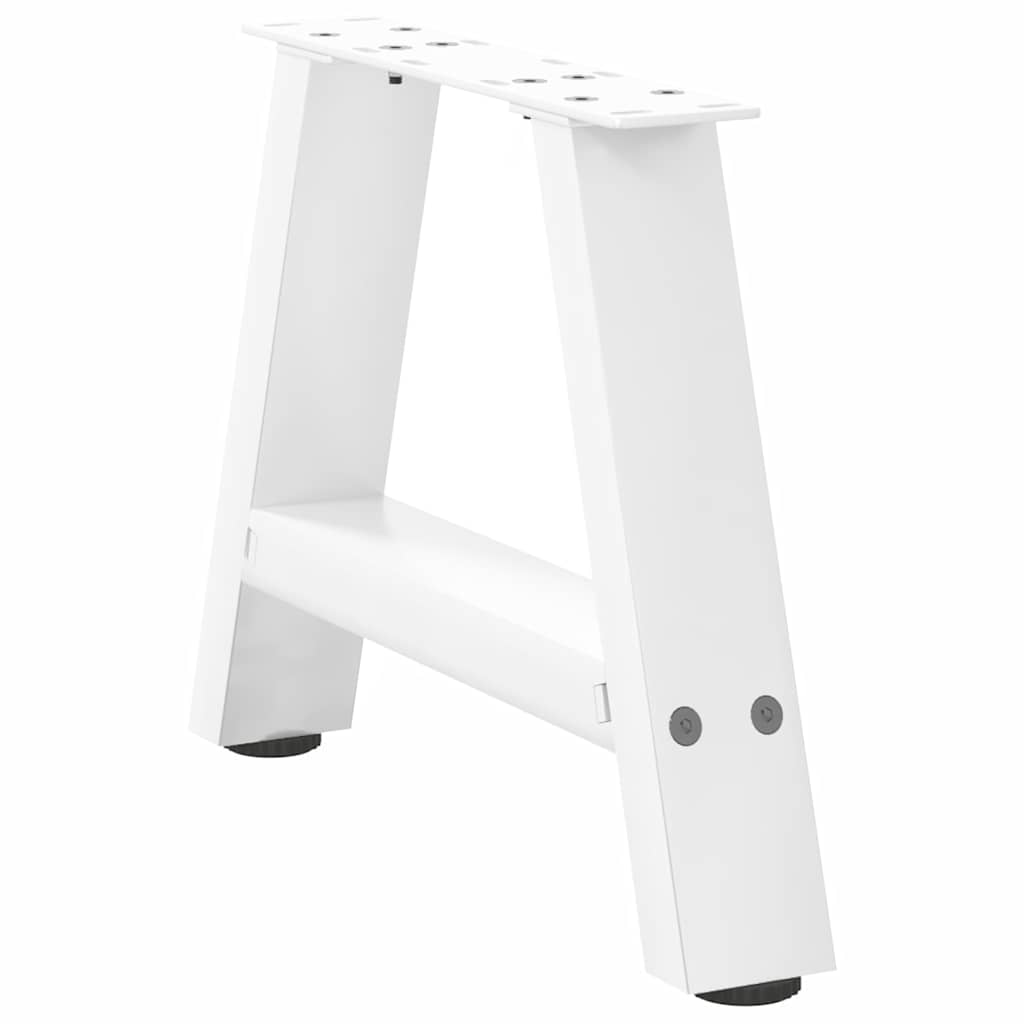Couchtischbeine A-Form 2 Stk. 30x(30-31) cm Stahl