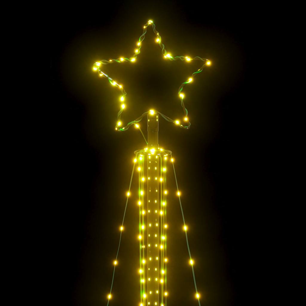 LED Weihnachtsbaum 363 LEDs Warmweiß 182 cm