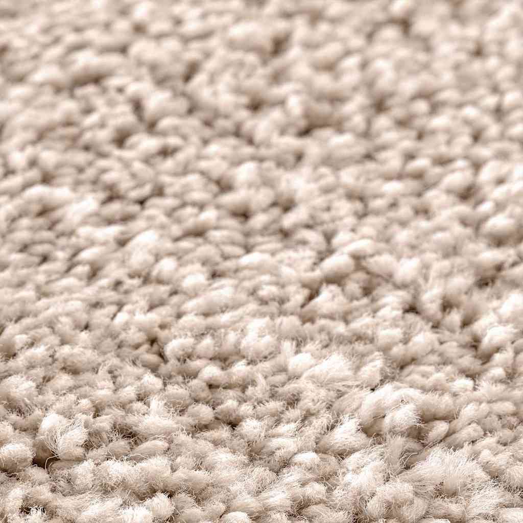 Anti-Rutsch Shaggy Teppich Dunkelgrau 200 x 200 cm PP