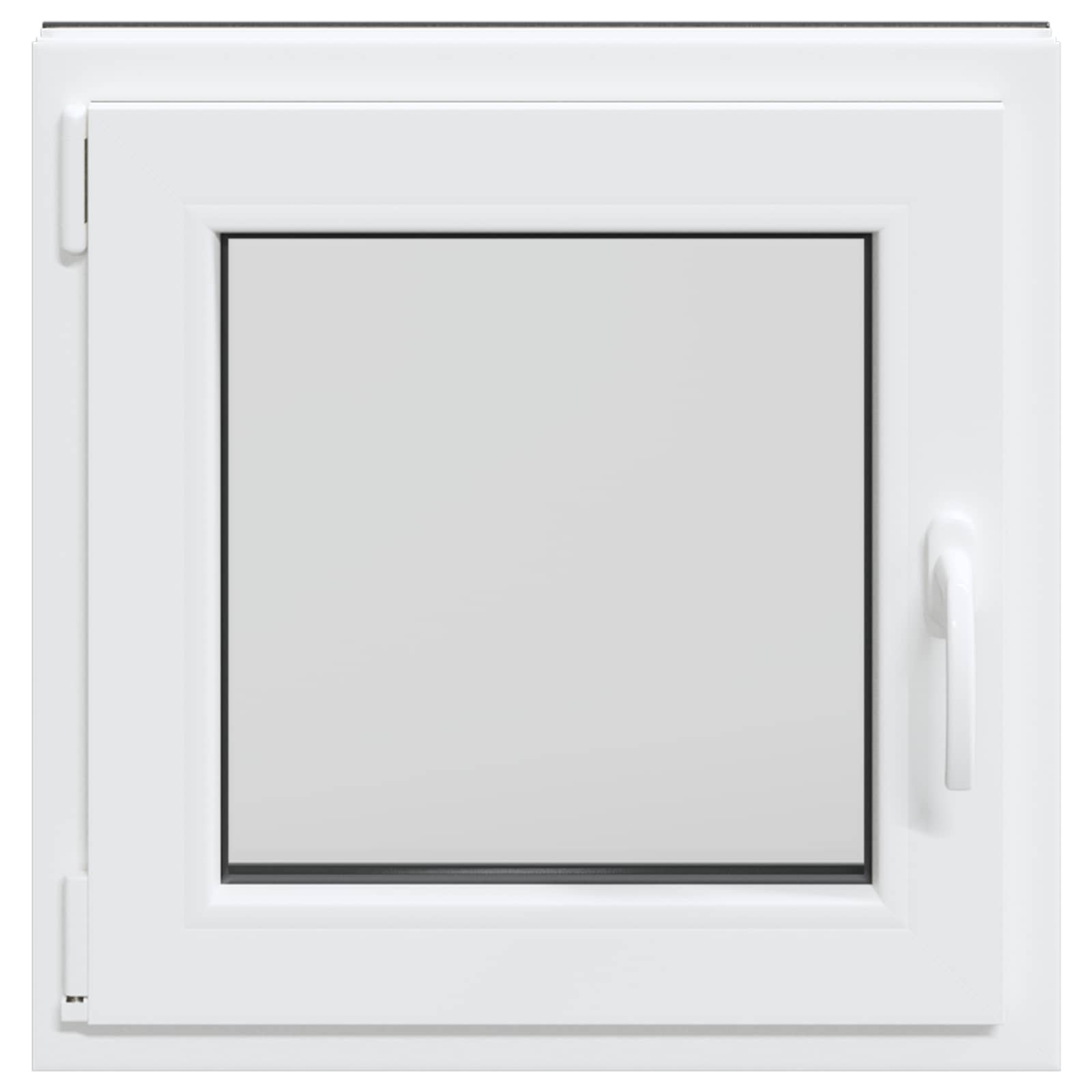 Kellerfenster RISOR 50 x 50 cm PVC und Glas Weiß