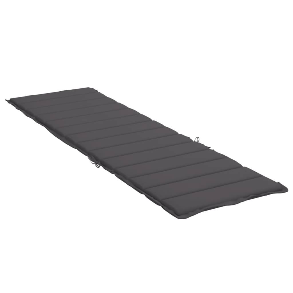 Liege-Kissen Blatt Blattmuster 200 x 70 x 3 cm Oxford-Stoff