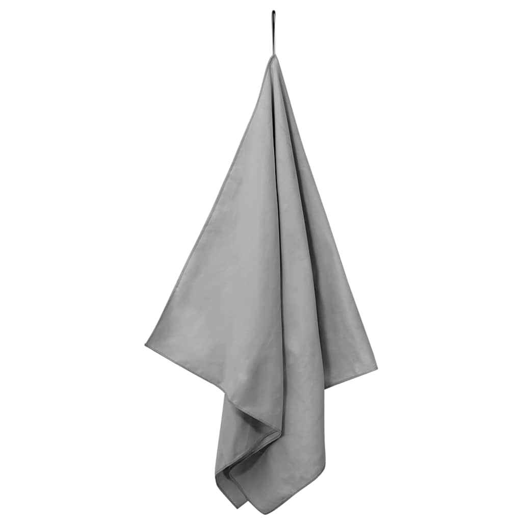 Sporthandtücher 2 pcs Schwarz 50 x 30 cm Polyester und Polyamid