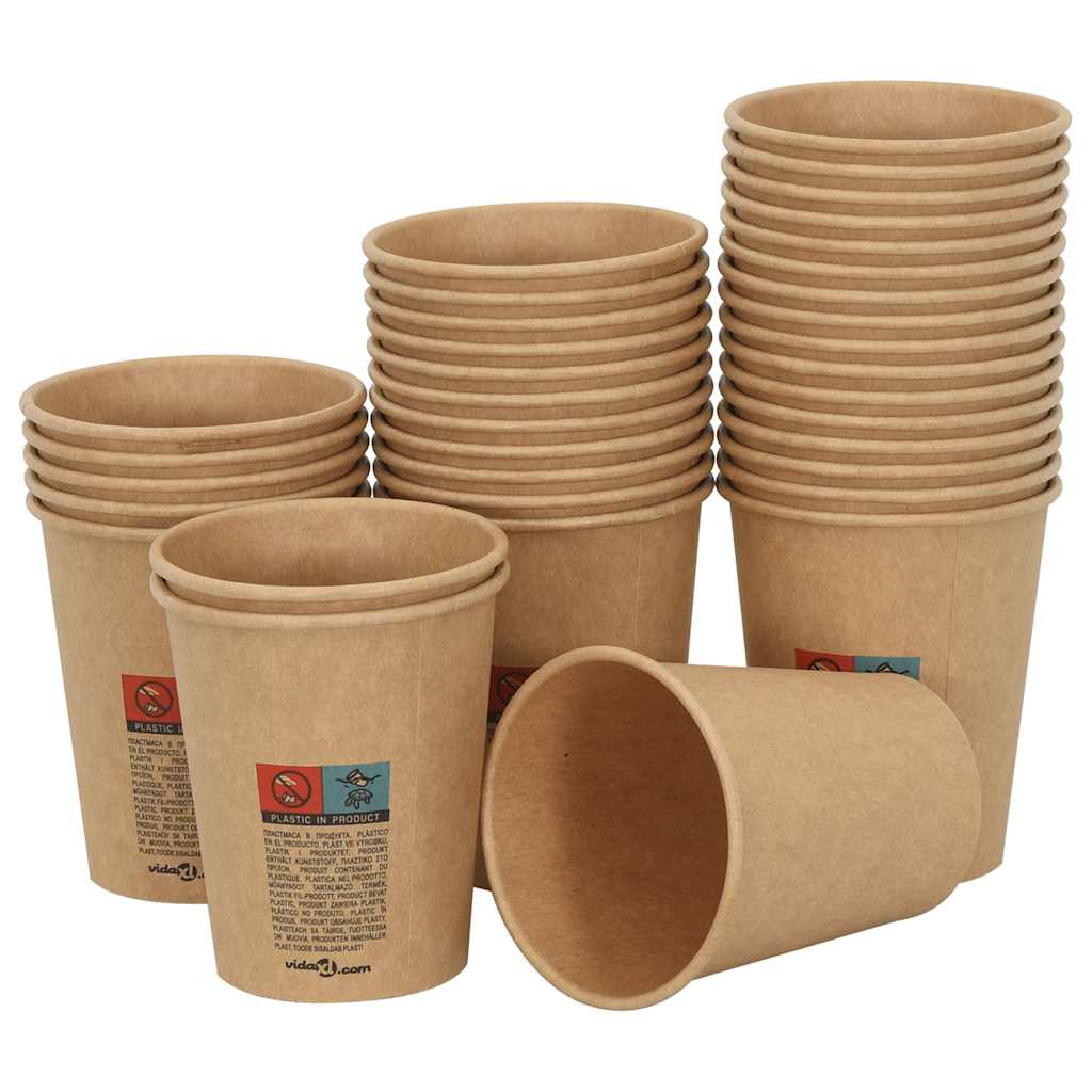 Pappbecher mit Deckeln 1000 Stk. 12oz 300ml
