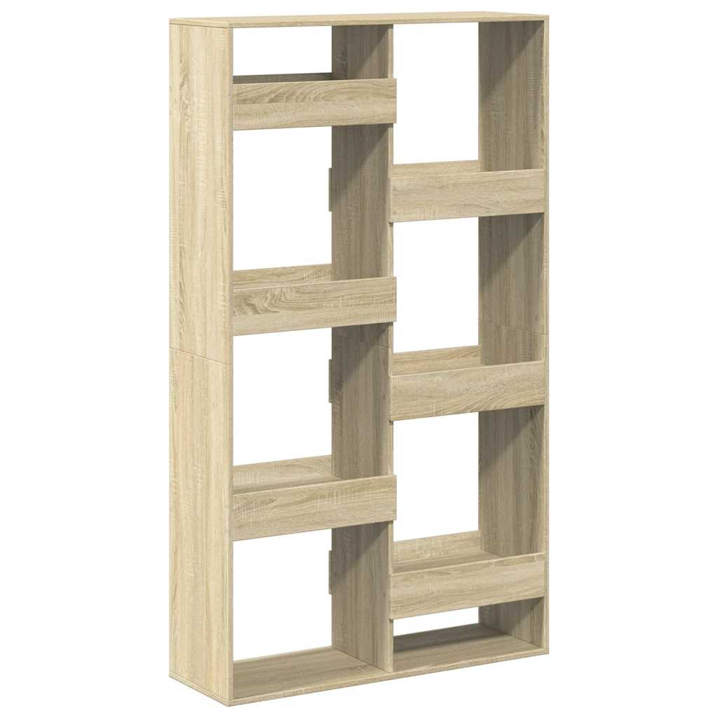 Bücherregal Weiß 100x33x135 cm Holzwerkstoff