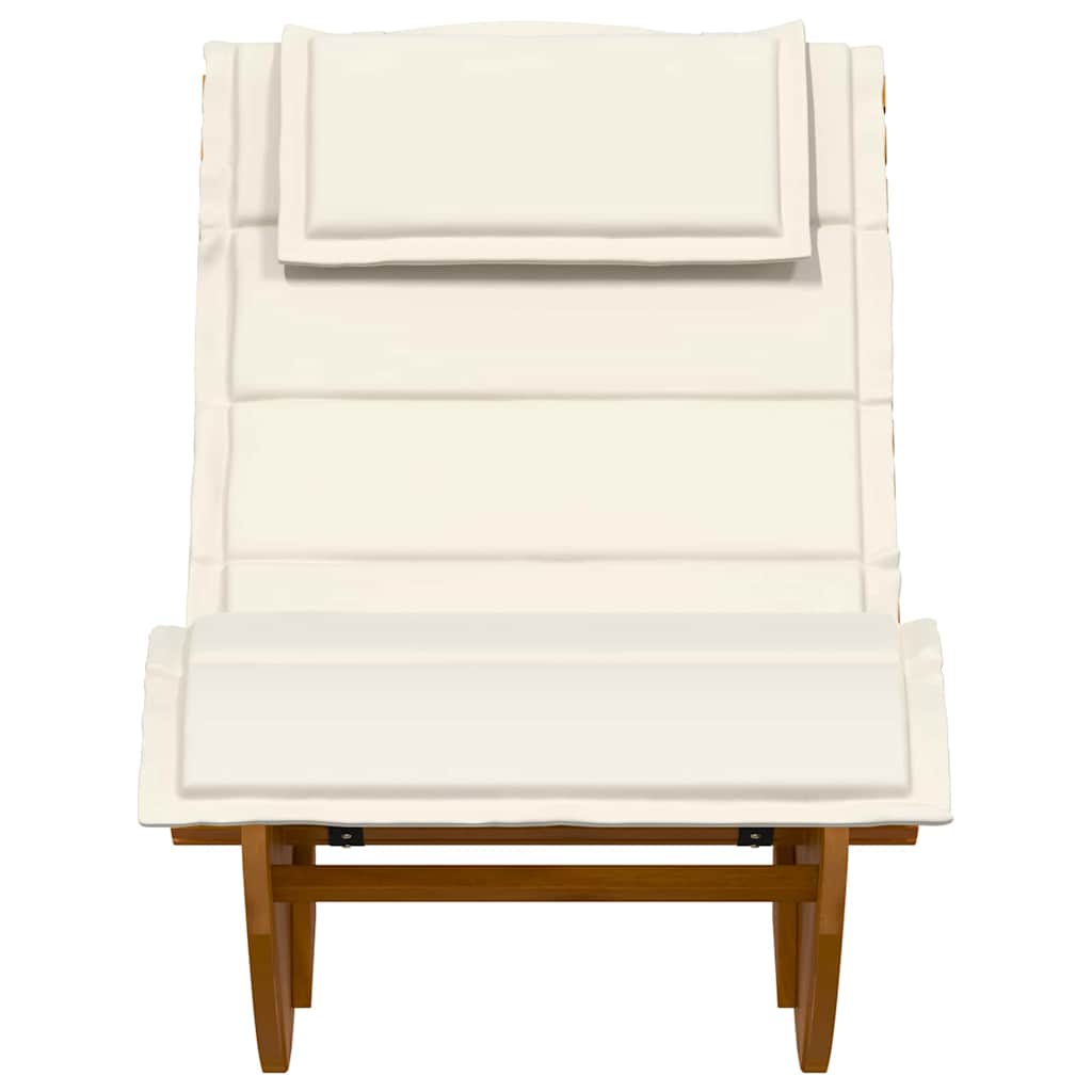 Schaukelstühle Sonnenliegen 2 Stk. Akazienholz