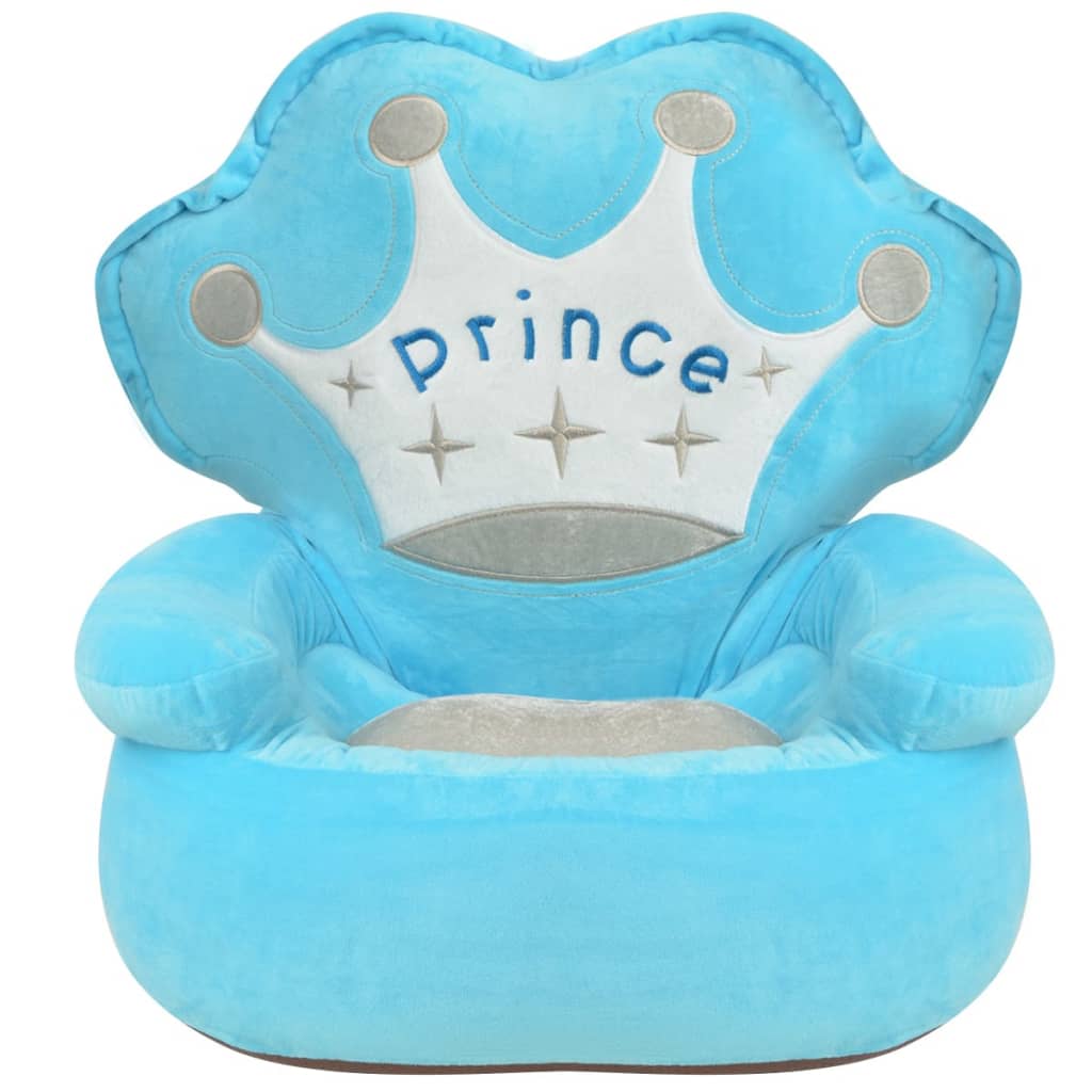 Plüsch-Kindersessel Giraffe Braun