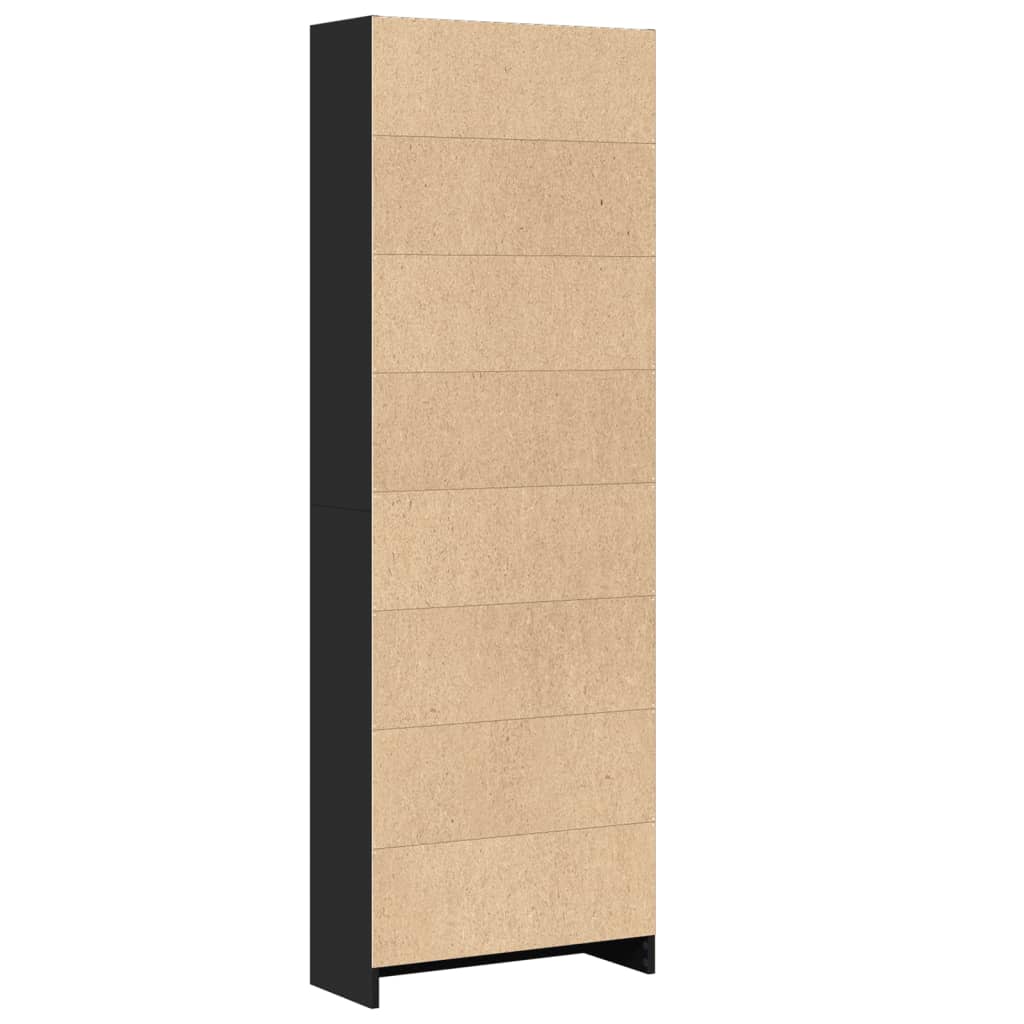 Bücherregal Weiß 40x24x75 cm Holzwerkstoff